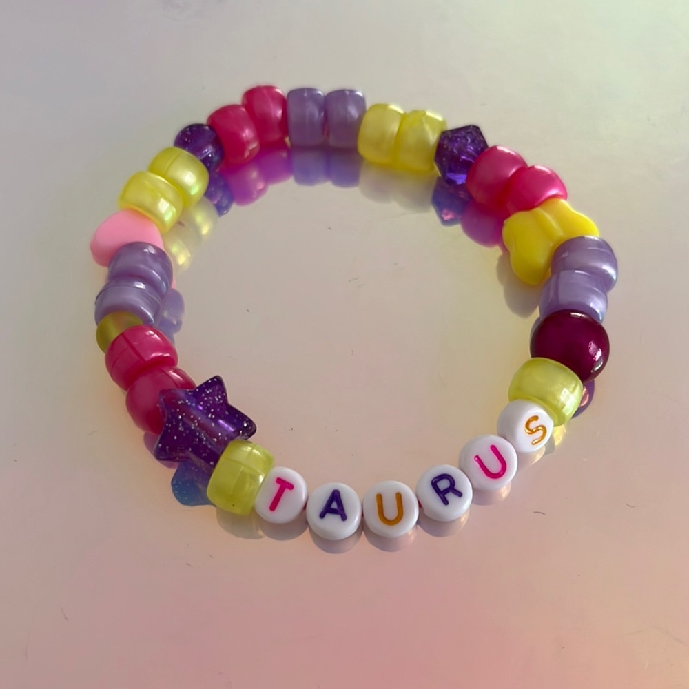 Taurus ♉️ Kandi Bracelet